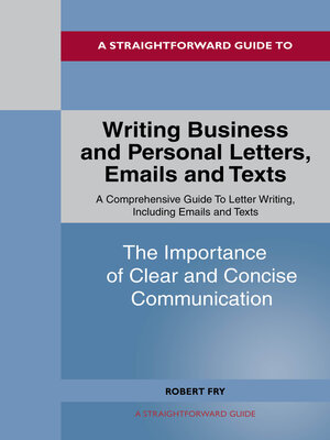 cover image of Writing Business and Personal Letters, Emails and Texts